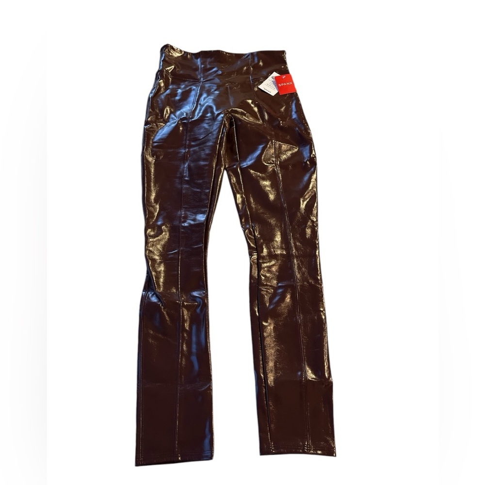 Spanx Faux Patent Leather Leggings